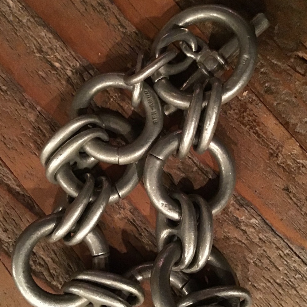 BEN AMUN VTG RARE silver (metal) chain bracelet